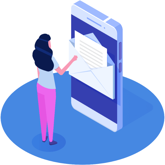 メールのイラスト