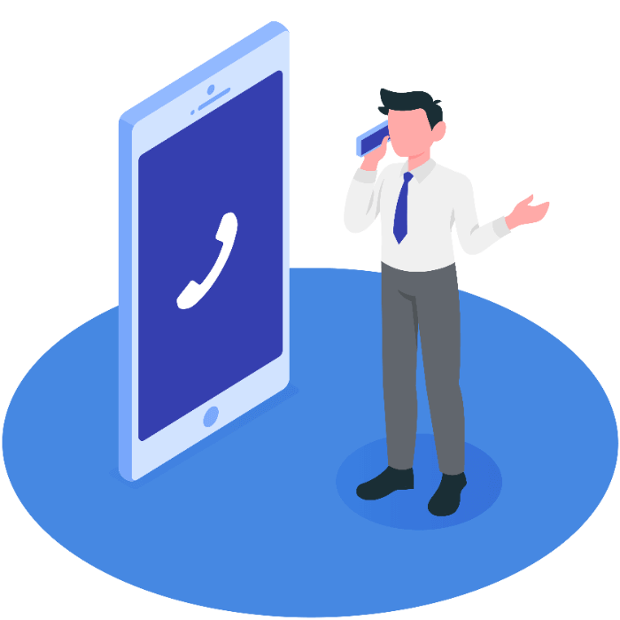 電話のイラスト