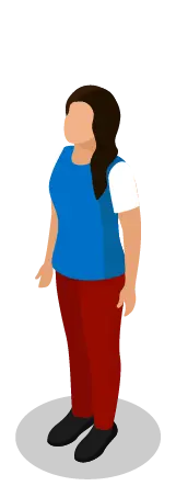 女性のイラスト